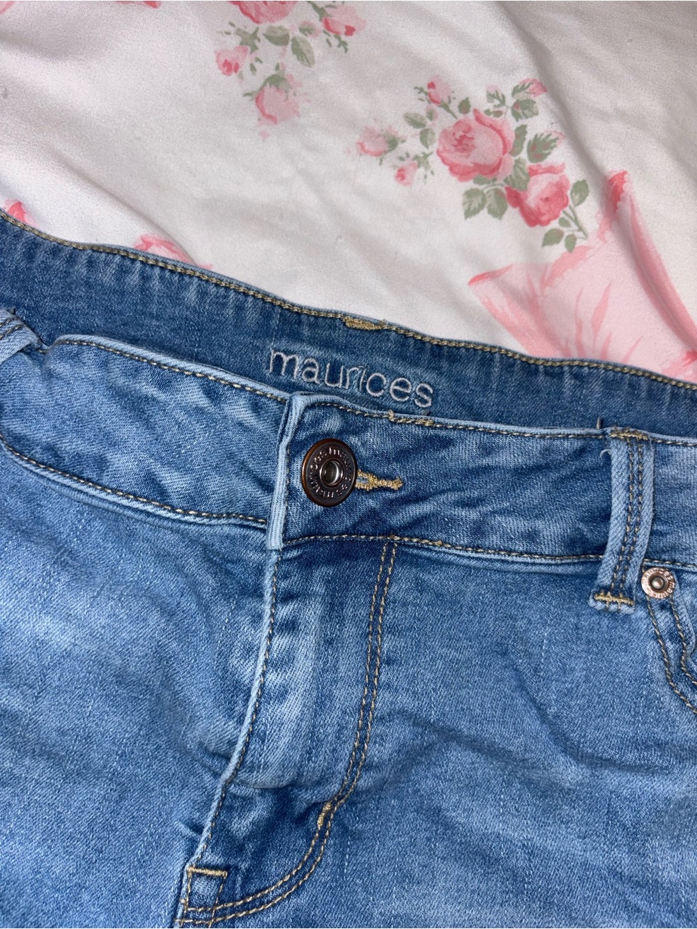 Maurices Light Blue High-Rise Women's Jeans